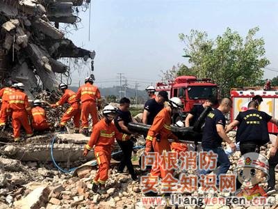 晋江消防联合多部门举办应急联动救援演练