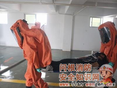 晋江市举办2018年模拟液氨泄露综合应急救援演练