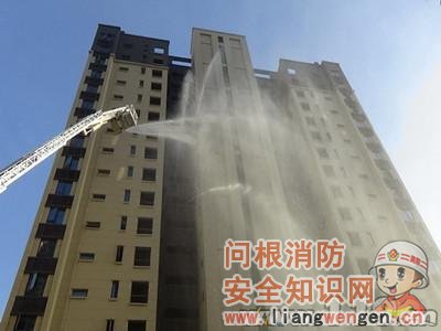 晋江市组织开展高层建筑灭火救援实战演练
